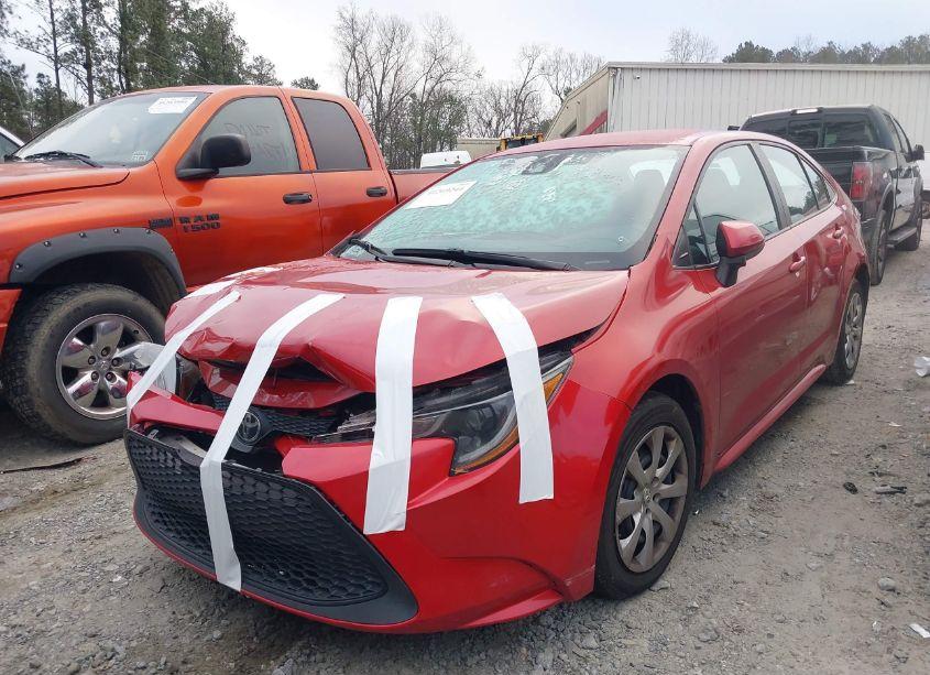 Photo 2 of 2021 Toyota Corolla LE (VIN 5YFEPMAE5MP218692)