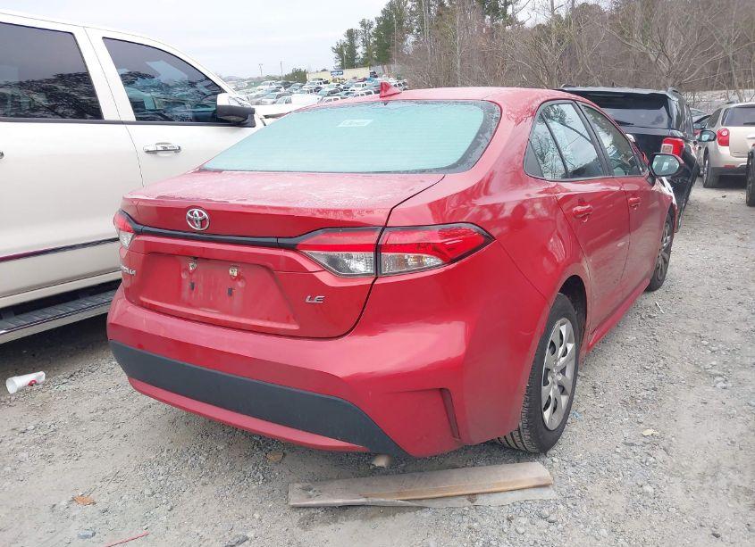 Photo 4 of 2021 Toyota Corolla LE (VIN 5YFEPMAE5MP218692)