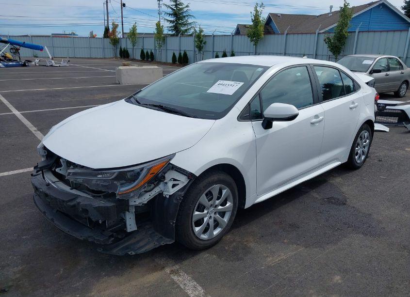 Photo 2 of 2021 Toyota Corolla LE (VIN 5YFEPMAE5MP222046)