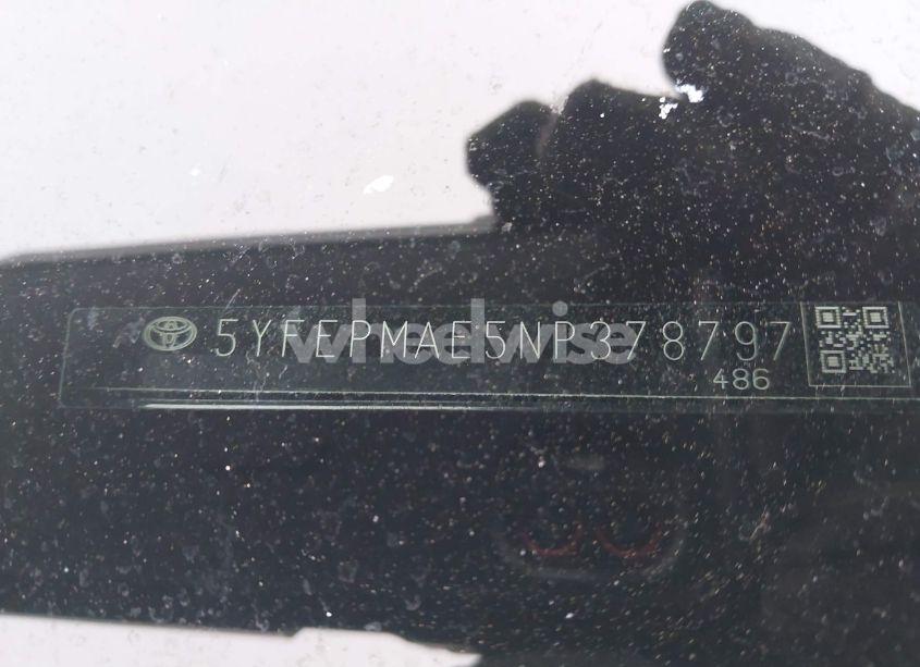 Photo 9 of 2022 Toyota Corolla LE (VIN 5YFEPMAE5NP378797)