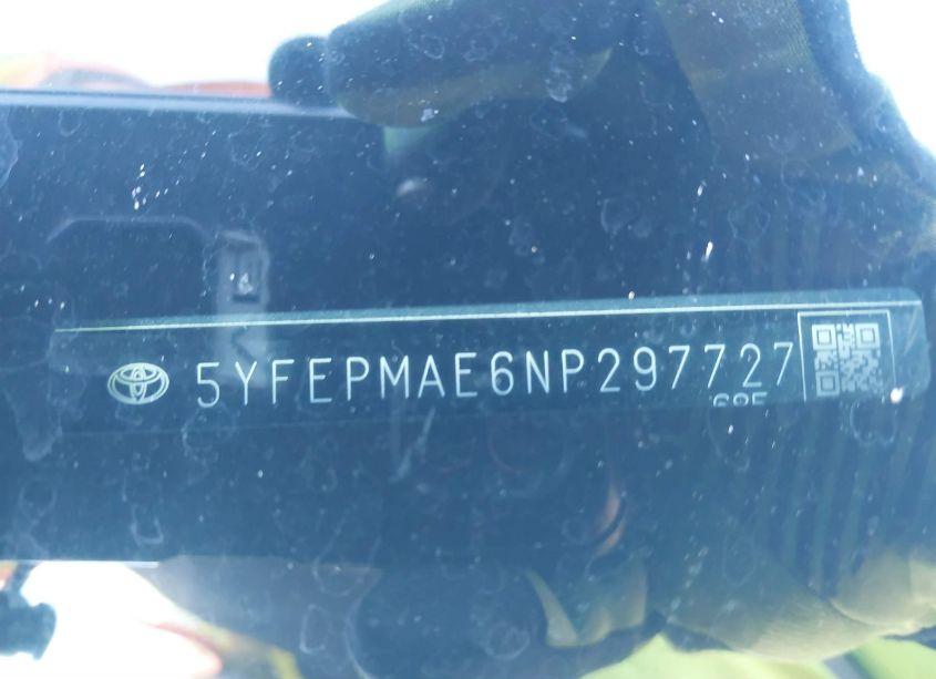 Photo 9 of 2022 Toyota Corolla LE (VIN 5YFEPMAE6NP297727)