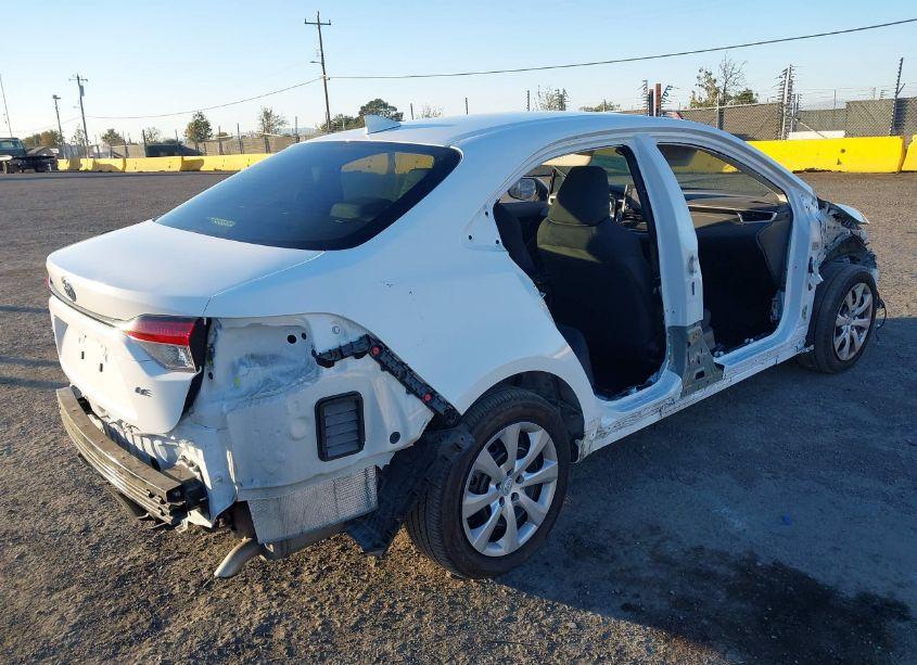 Photo 4 of 2022 Toyota Corolla LE (VIN 5YFEPMAE6NP348708)