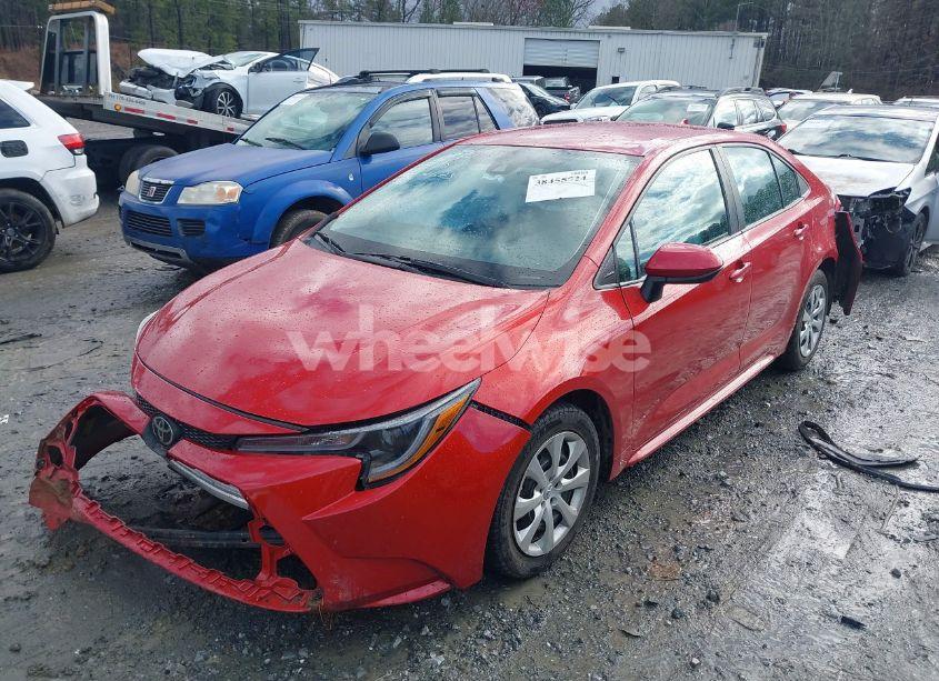 Photo 2 of 2021 Toyota Corolla LE (VIN 5YFEPMAE7MP211954)
