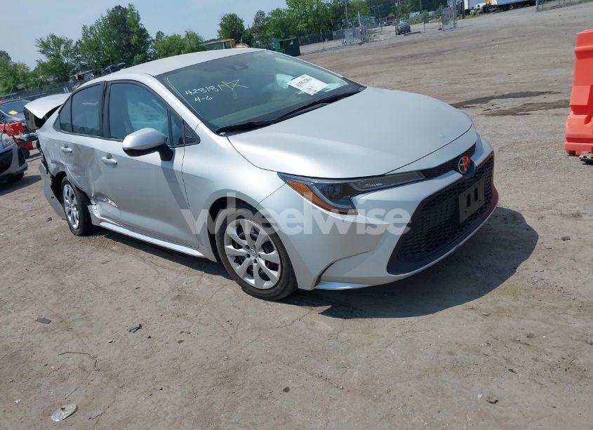 2022 Toyota Corolla LE (VIN 5YFEPMAE7NP279625) main photo