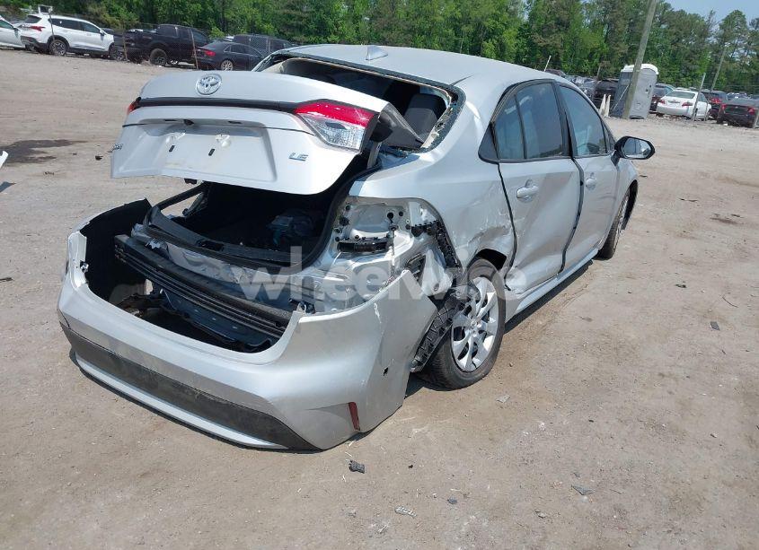 Photo 4 of 2022 Toyota Corolla LE (VIN 5YFEPMAE7NP279625)