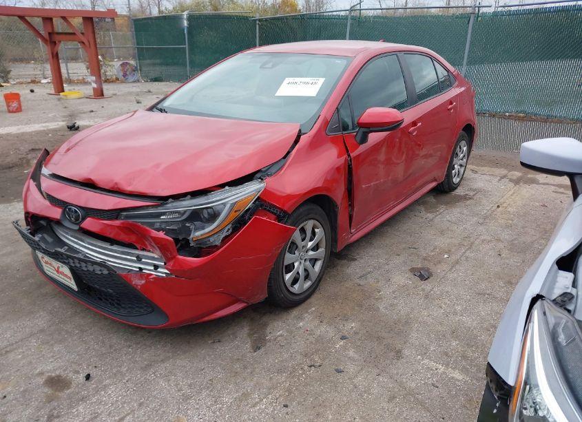 Photo 2 of 2021 Toyota Corolla LE (VIN 5YFEPMAE8MP186756)