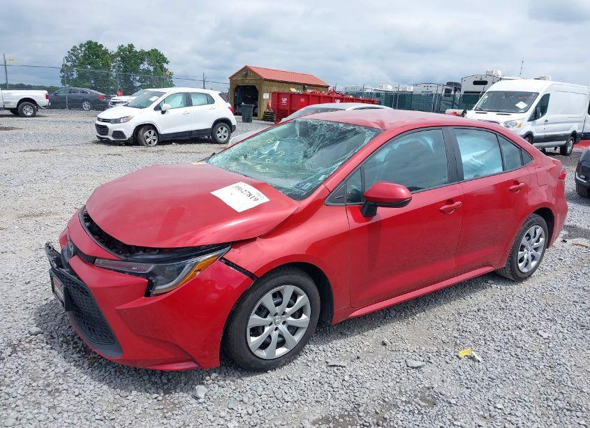 Photo 2 of 2021 Toyota Corolla LE (VIN 5YFEPMAE8MP191049)