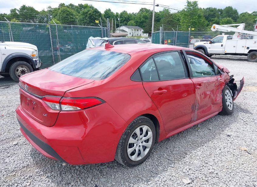 Photo 4 of 2021 Toyota Corolla LE (VIN 5YFEPMAE8MP191049)