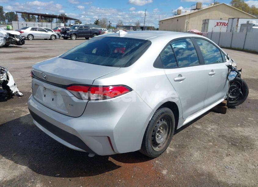 Photo 4 of 2021 Toyota Corolla LE (VIN 5YFEPMAE8MP245580)