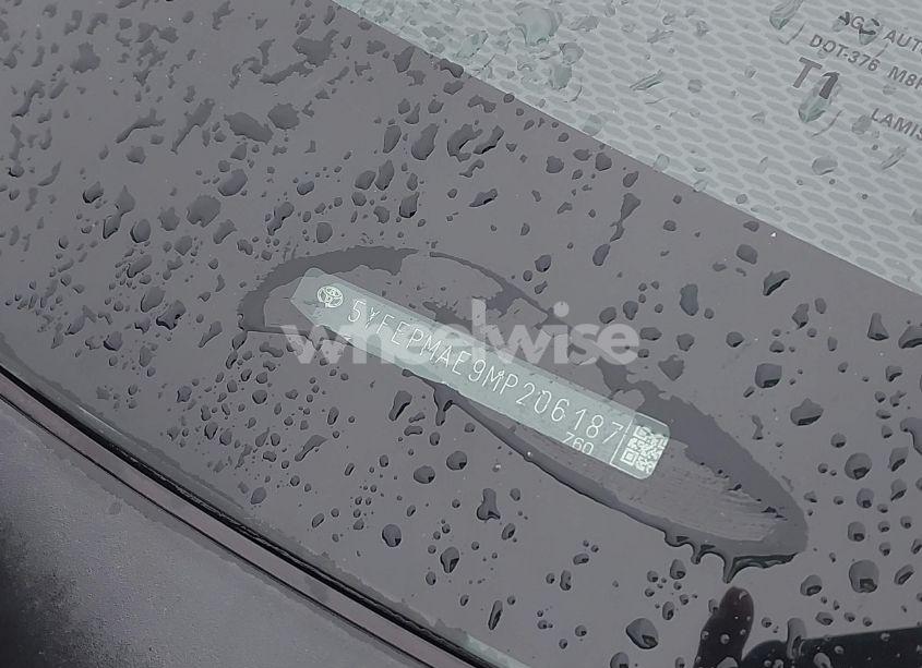 Photo 17 of 2021 Toyota Corolla LE (VIN 5YFEPMAE9MP206187)