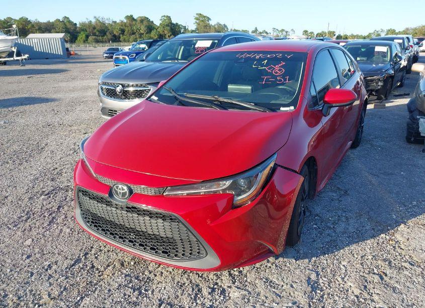 Photo 2 of 2021 Toyota Corolla LE (VIN 5YFEPMAE9MP252991)