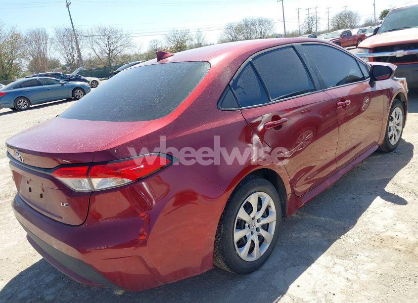 Photo 4 of 2022 Toyota Corolla LE (VIN 5YFEPMAE9NP332132)