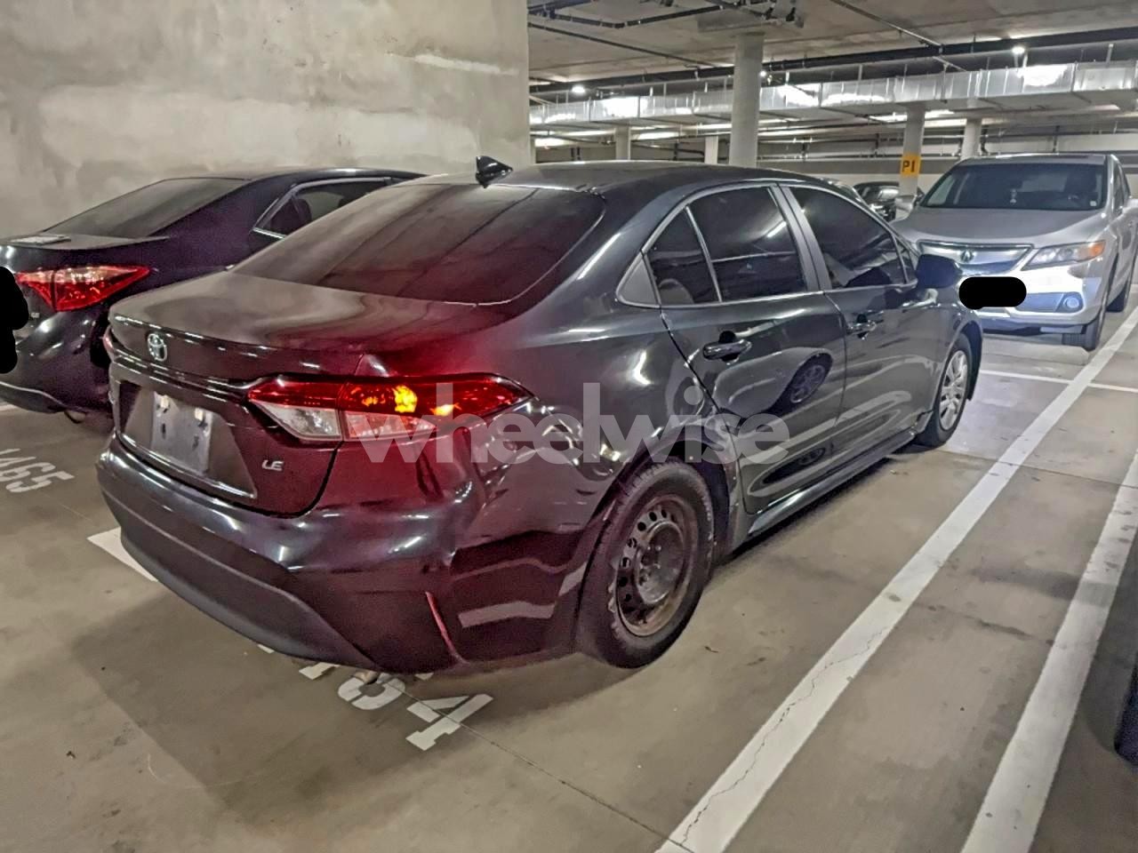 Photo 4 of 2022 TOYOTA COROLLA LE (VIN 5YFEPMAE9NP333653)