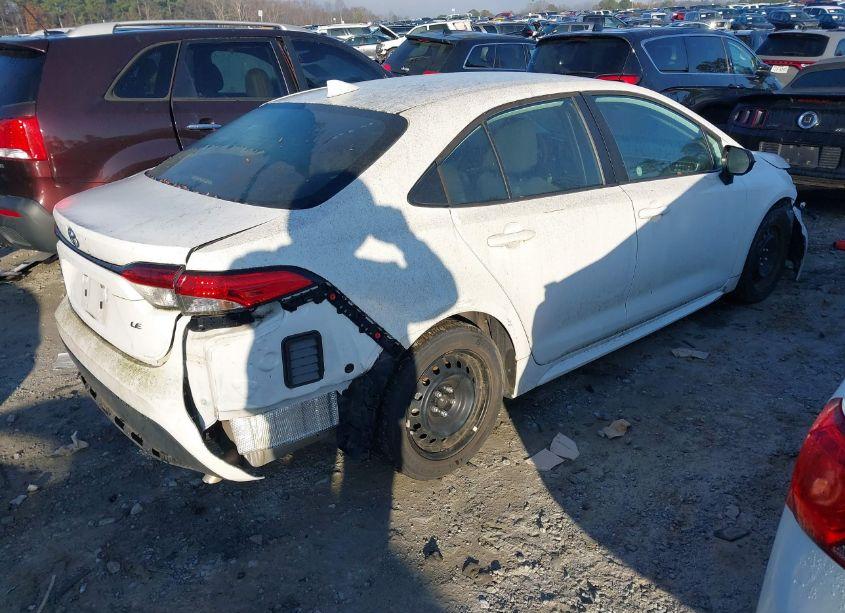 Photo 4 of 2021 Toyota Corolla LE (VIN 5YFEPMAEXMP219210)
