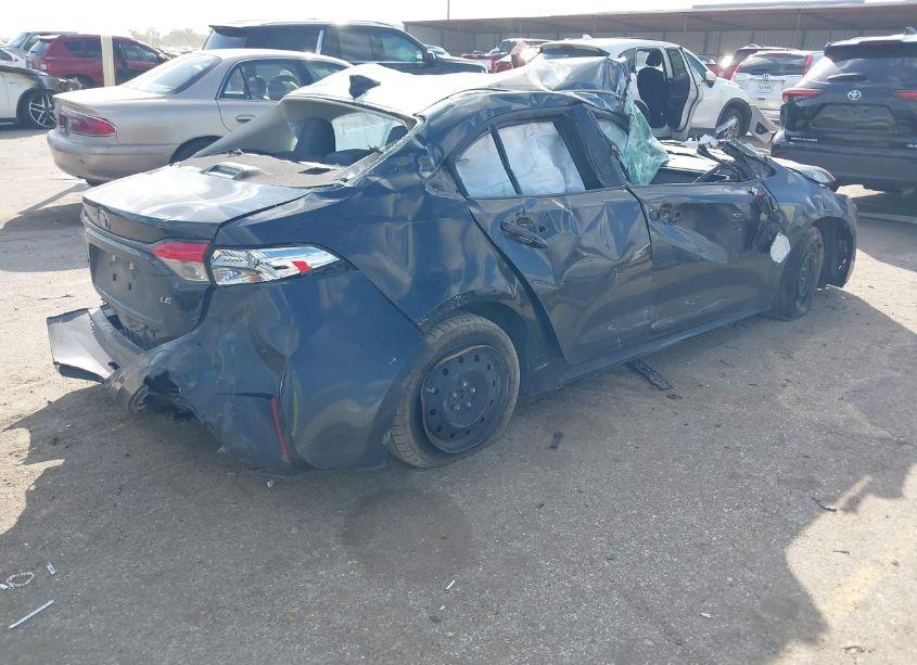 Photo 4 of 2021 Toyota Corolla LE (VIN 5YFEPMAEXMP219630)