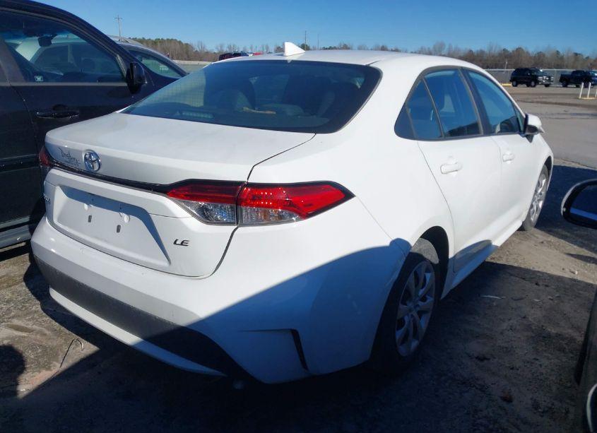 Photo 4 of 2021 Toyota Corolla LE (VIN 5YFEPMAEXMP255477)
