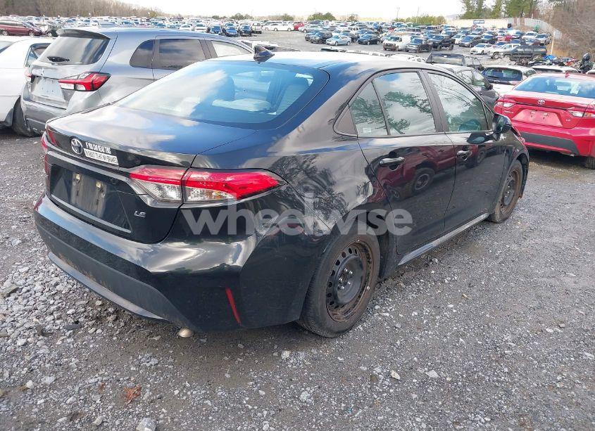 Photo 4 of 2022 Toyota Corolla LE (VIN 5YFEPMAEXNP342734)