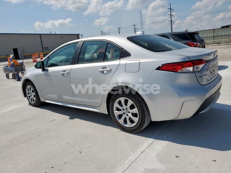Photo 2 of 2022 TOYOTA COROLLA LE (VIN 5YFEPMAEXNP384644)