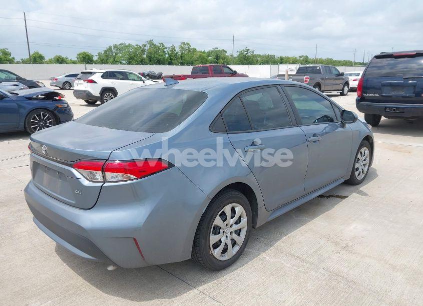 Photo 4 of 2020 Toyota Corolla LE (VIN 5YFEPRAE1LP084405)