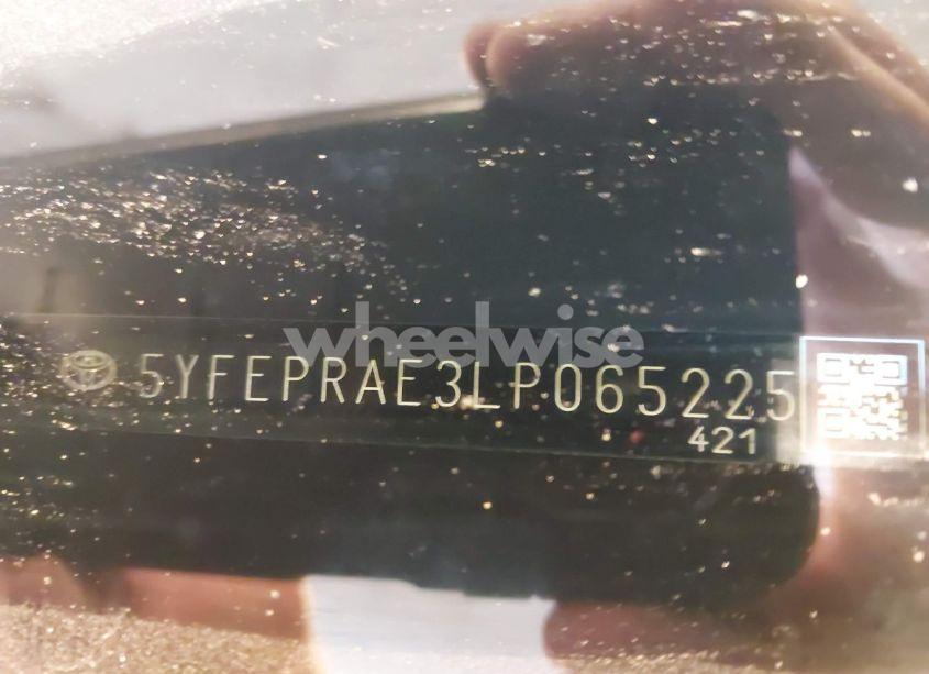 Photo 9 of 2020 Toyota Corolla LE (VIN 5YFEPRAE3LP065225)