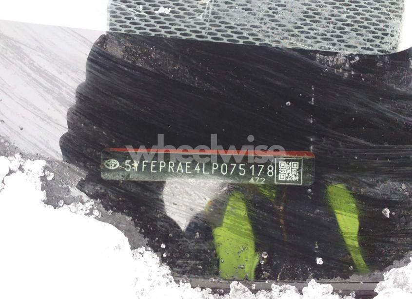 Photo 9 of 2020 Toyota Corolla LE (VIN 5YFEPRAE4LP075178)