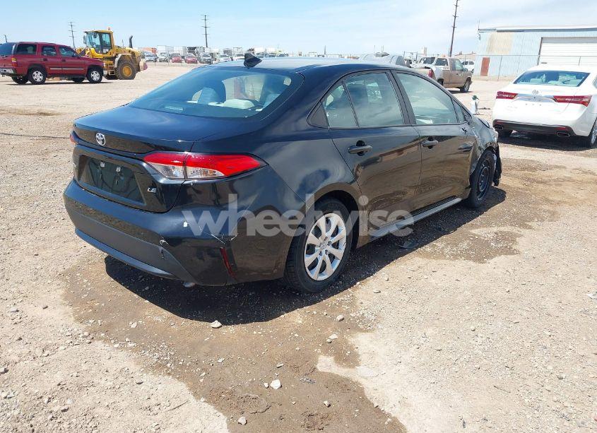 Photo 4 of 2020 Toyota Corolla LE (VIN 5YFEPRAE5LP144203)