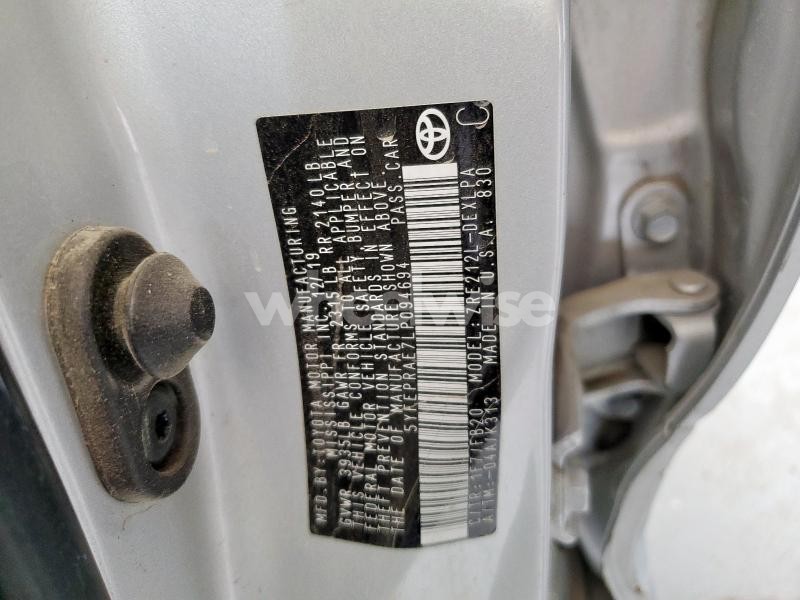 Photo 2 of 2020 TOYOTA COROLLA LE (VIN 5YFEPRAE7LP094694)