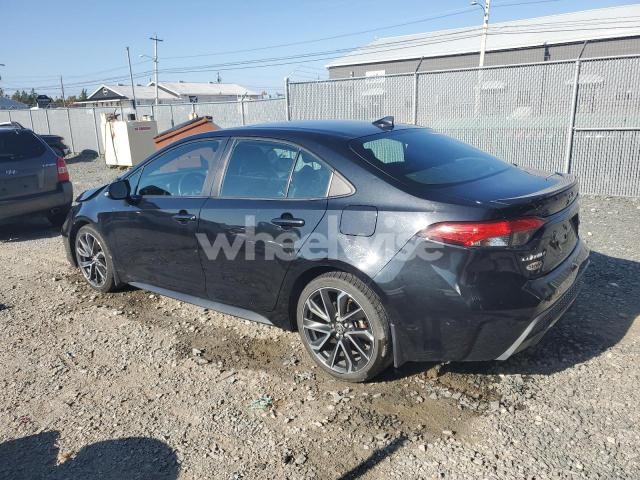 Photo 12 of 2020 TOYOTA COROLLA SE (VIN 5YFEPRAEXLP050494)