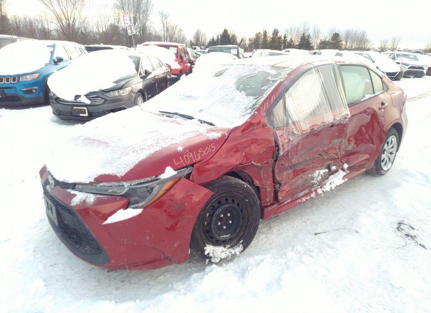 Photo 2 of 2020 Toyota Corolla LE (VIN 5YFEPRAEXLP084869)