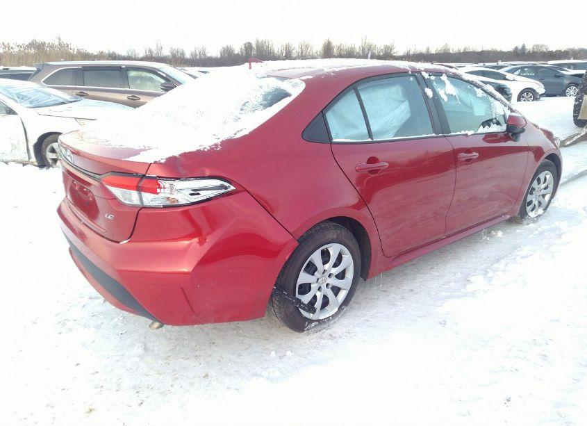 Photo 4 of 2020 Toyota Corolla LE (VIN 5YFEPRAEXLP084869)