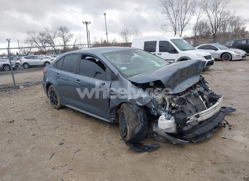 2020 Toyota Corolla LE (VIN 5YFEPRAEXLP128255) main photo