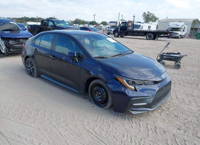 2021 Toyota Corolla SE (VIN 5YFP4MCE1MP086612) main photo