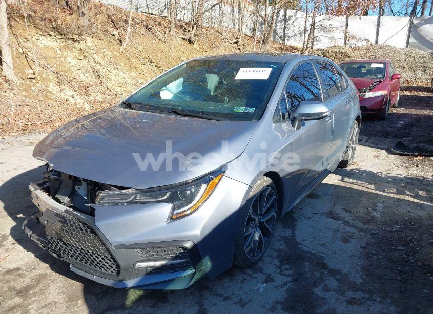 Photo 2 of 2021 Toyota Corolla SE (VIN 5YFP4MCE5MP060045)