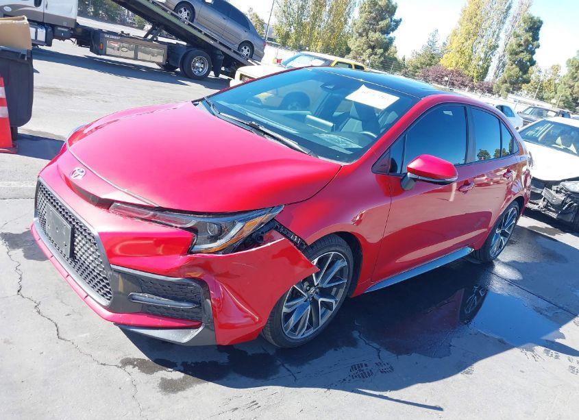 Photo 2 of 2021 Toyota Corolla SE (VIN 5YFP4MCEXMP071302)