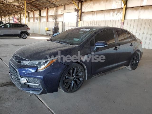 2020 TOYOTA COROLLA SE (VIN 5YFP4RCE6LP014574) main photo