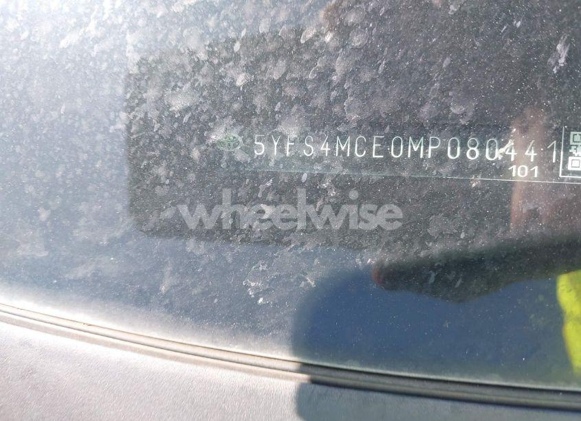 Photo 9 of 2021 Toyota Corolla SE (VIN 5YFS4MCE0MP080441)