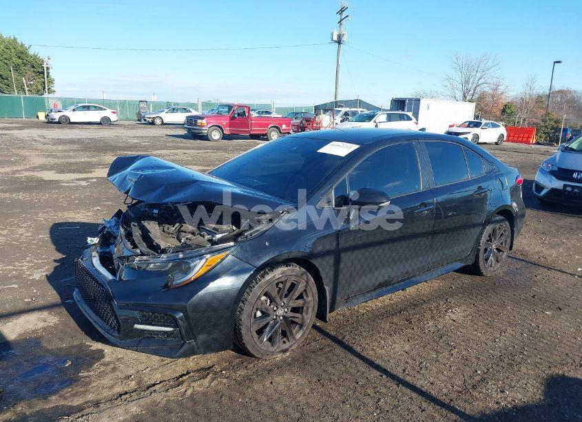 Photo 2 of 2021 Toyota Corolla SE NIGHTSHADE EDITION (VIN 5YFS4MCE0MP087504)