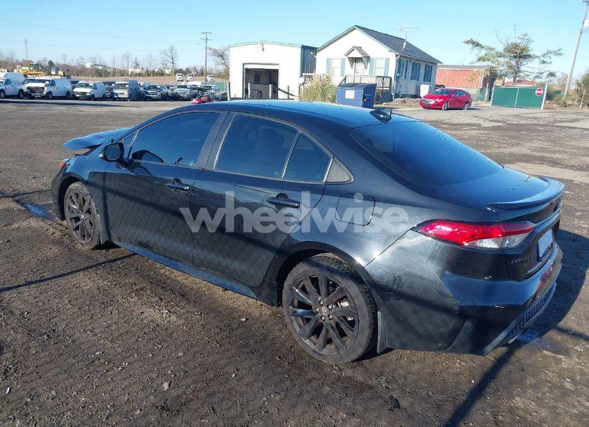 Photo 3 of 2021 Toyota Corolla SE NIGHTSHADE EDITION (VIN 5YFS4MCE0MP087504)