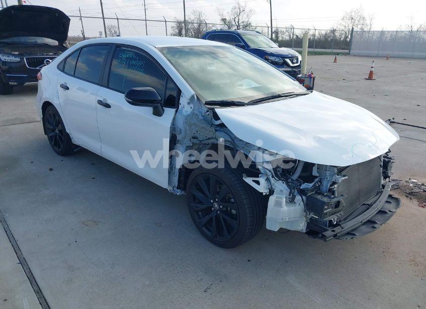 2022 Toyota Corolla SE NIGHTSHADE EDITION (VIN 5YFS4MCE0NP128019) main photo