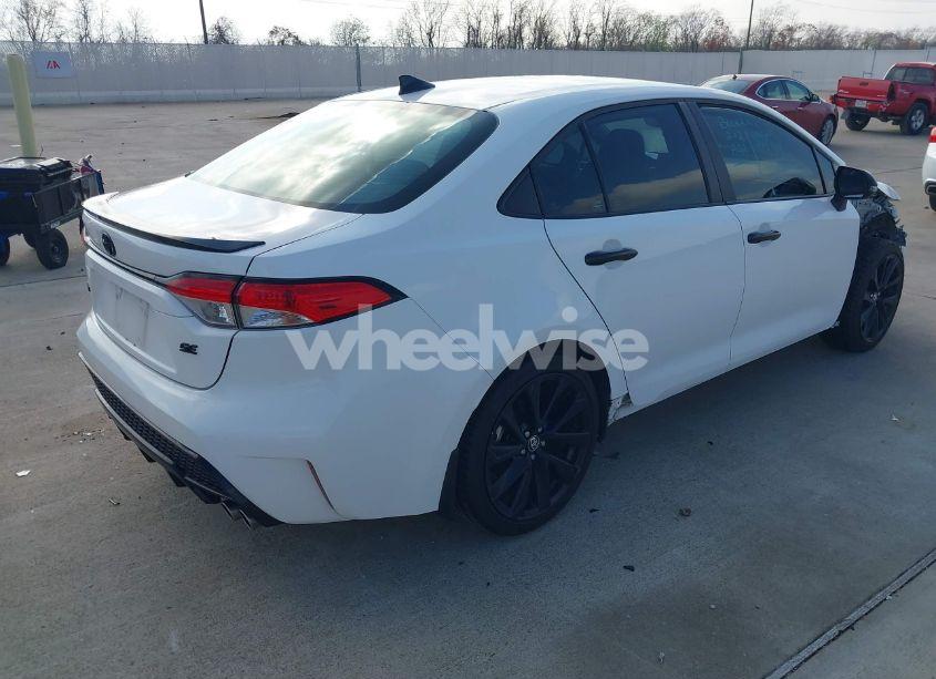 Photo 4 of 2022 Toyota Corolla SE NIGHTSHADE EDITION (VIN 5YFS4MCE0NP128019)