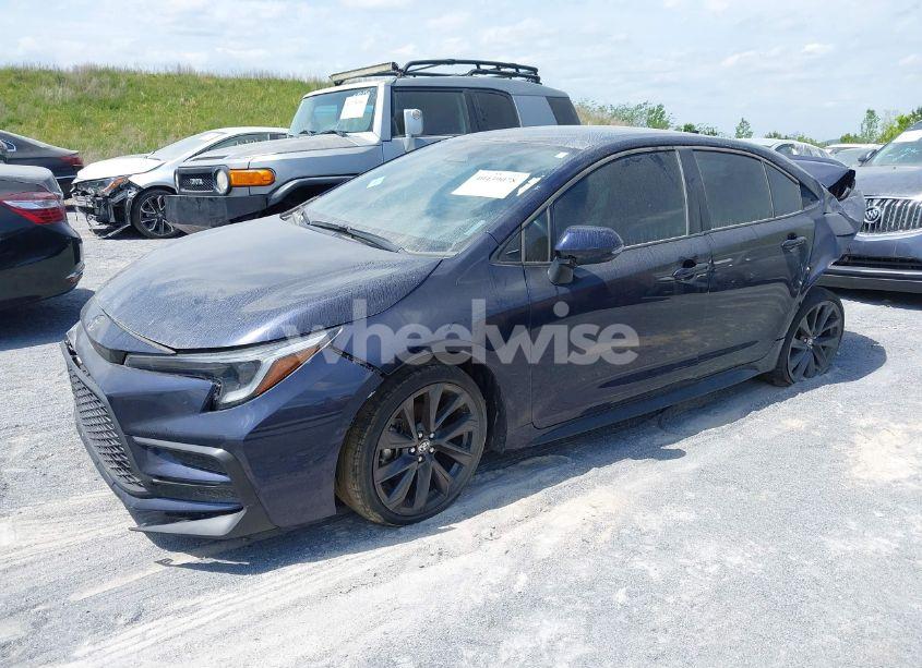 Photo 2 of 2023 Toyota Corolla SE (VIN 5YFS4MCE0PP141386)