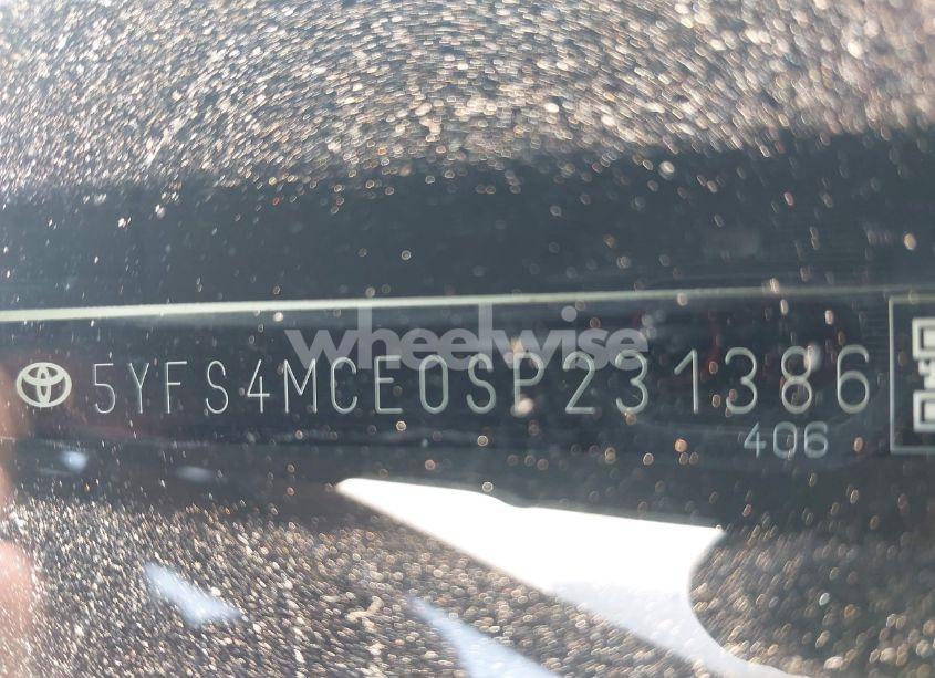 Photo 17 of 2025 Toyota Corolla SE (VIN 5YFS4MCE0SP231386)