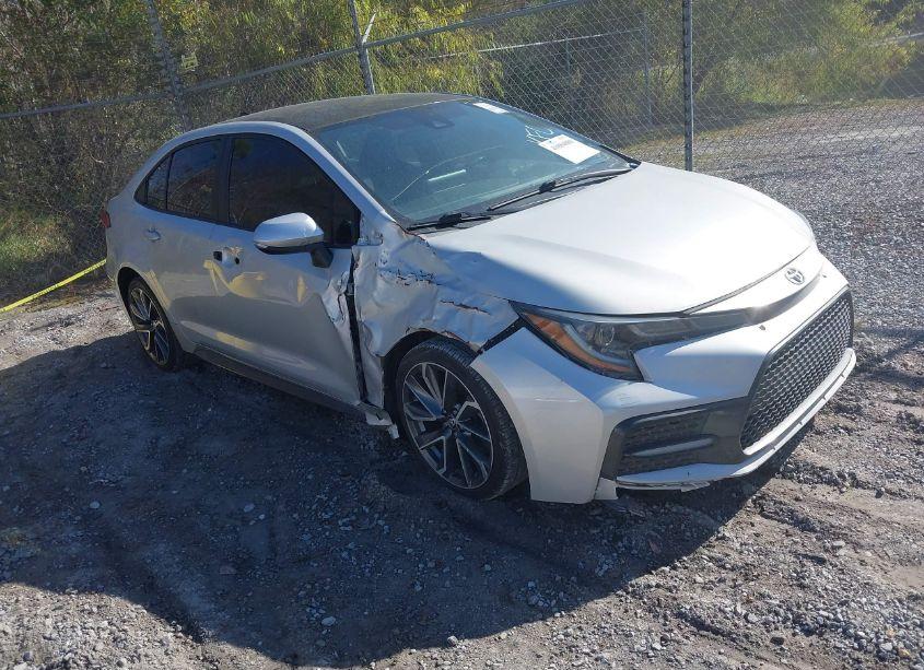 2021 Toyota Corolla SE (VIN 5YFS4MCE1MP077953) main photo