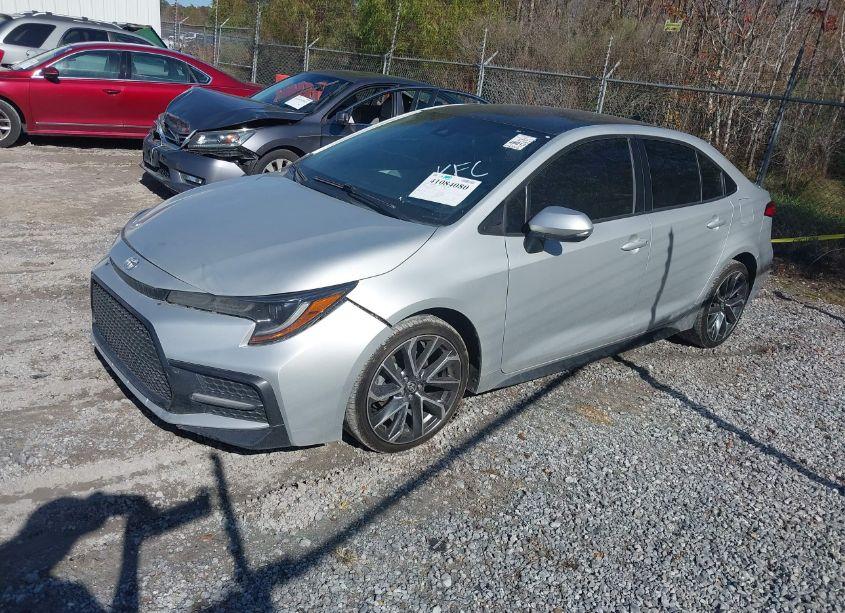 Photo 2 of 2021 Toyota Corolla SE (VIN 5YFS4MCE1MP077953)