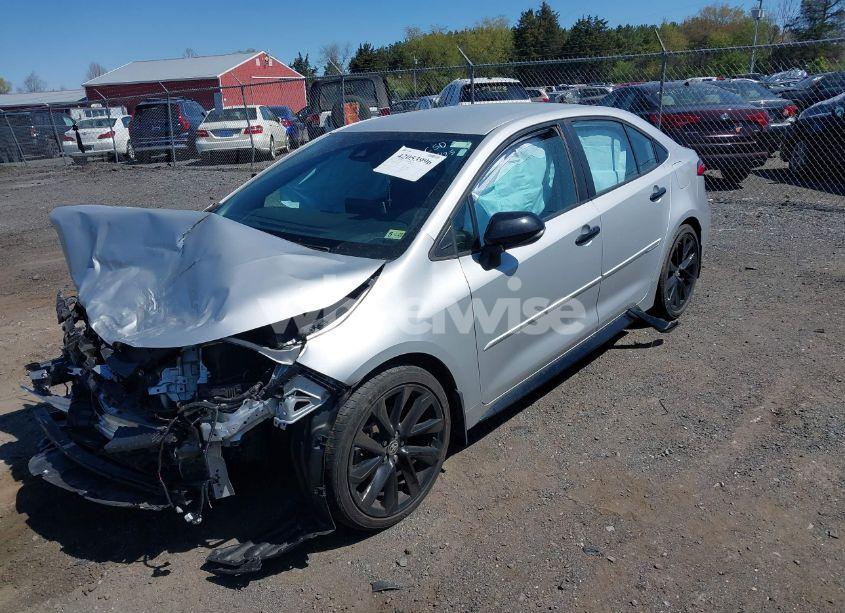 Photo 2 of 2021 Toyota Corolla SE NIGHTSHADE EDITION (VIN 5YFS4MCE1MP081159)