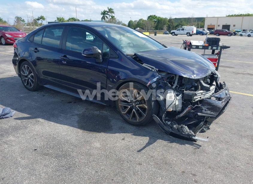 2021 Toyota Corolla SE (VIN 5YFS4MCE2MP062667) main photo