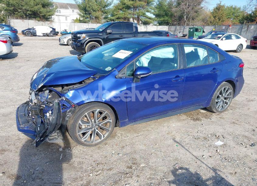 Photo 2 of 2021 Toyota Corolla SE (VIN 5YFS4MCE2MP080800)