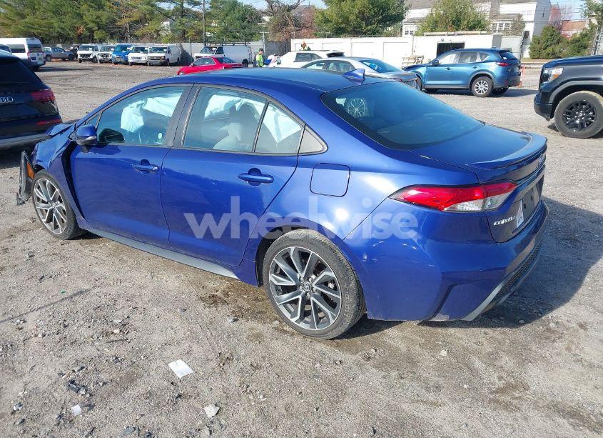 Photo 3 of 2021 Toyota Corolla SE (VIN 5YFS4MCE2MP080800)