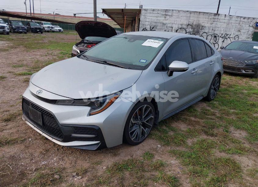 Photo 2 of 2021 Toyota Corolla SE (VIN 5YFS4MCE2MP097791)