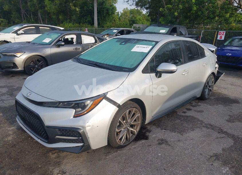 Photo 2 of 2021 Toyota Corolla SE (VIN 5YFS4MCE3MP079171)